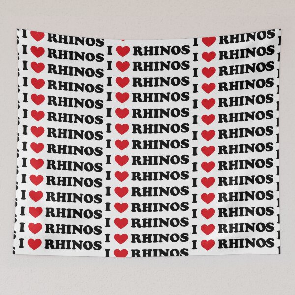 Item preview, I love Rhinos designed and sold by EmeraldeaArt.