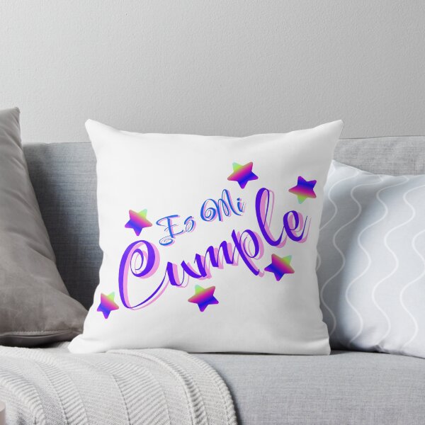 Aperçu de l'œuvre C'est mon anniversaire. Design en bleu, violet et étoiles. Fêtons! créée et vendue par FreeSoulLab.