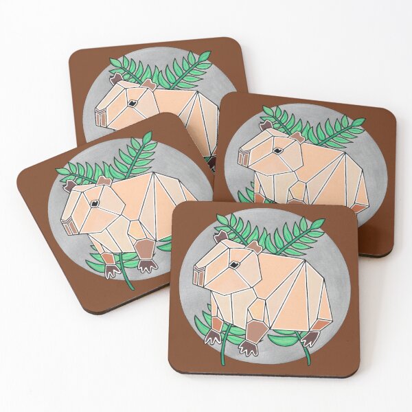 Item preview, Geometric Capybara   designed and sold by Hypedi.