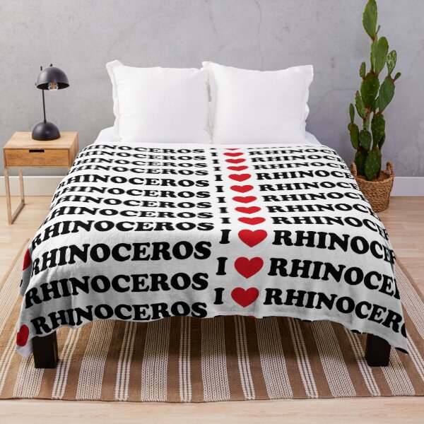 Item preview, I love rhinoceros designed and sold by EmeraldeaArt.