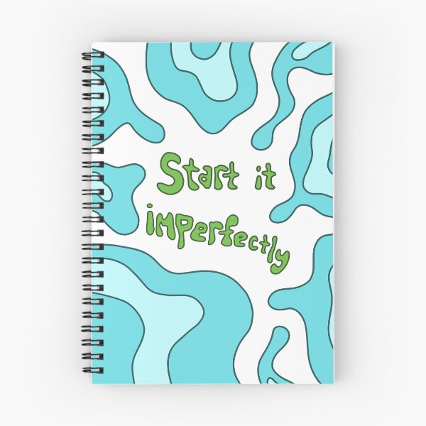 Item preview, Start It Imperfectly designed and sold by rileycastiel.
