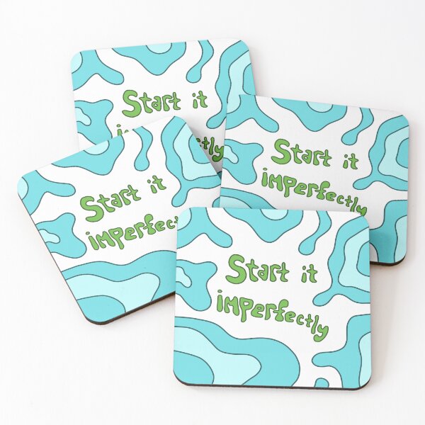 Item preview, Start It Imperfectly designed and sold by rileycastiel.