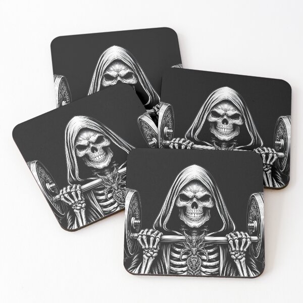 Item preview, Grim Reaper Lifting Barbell designed and sold by Andy-Many-Ideas.