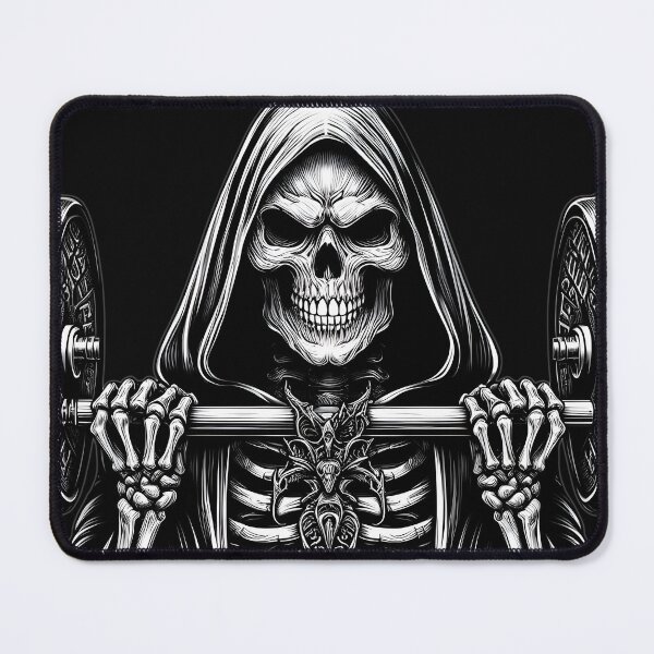 Item preview, Grim Reaper Lifting Barbell designed and sold by Andy-Many-Ideas.