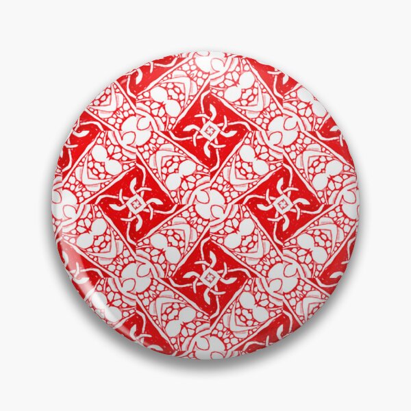 Item preview, Zentangle Morph (6)-red designed and sold by RedLeafPine.