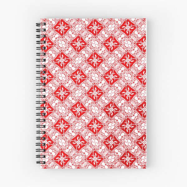 Item preview, Zentangle Morph (6)-red designed and sold by RedLeafPine.