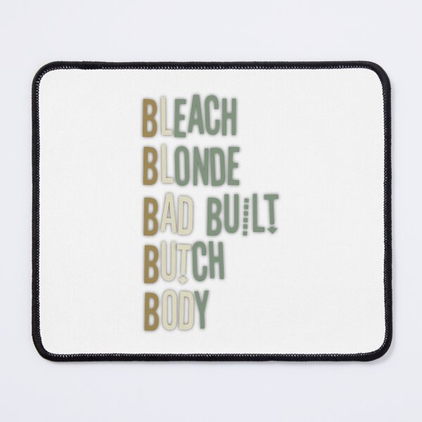 Item preview, Bleach Blonde Bad Built Butch Body Retro 2 designed and sold by FYS-Arte-Style.