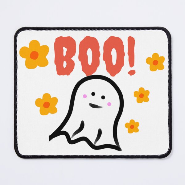 Item preview, Boo! Ghost and Flowers designed and sold by DanielleGensler.