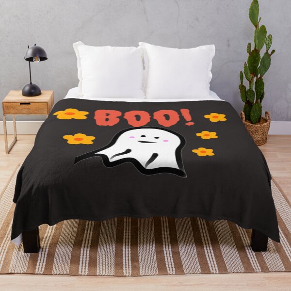 Item preview, Boo! Ghost and Flowers designed and sold by DanielleGensler.