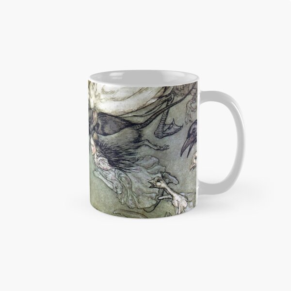 Aperçu de l'œuvre La mare des larmes - Arthur Rackham créée et vendue par forgottenbeauty.