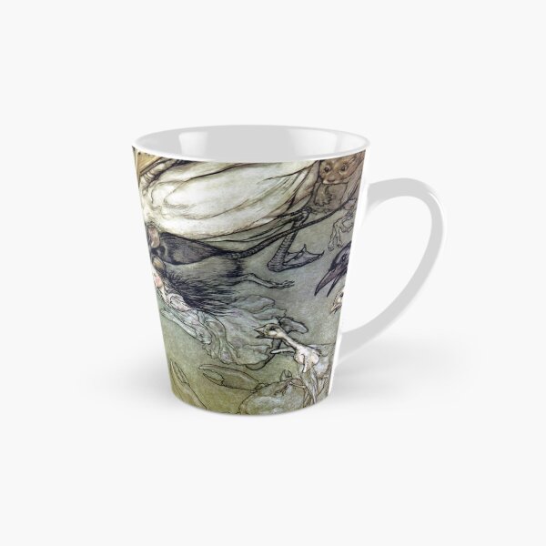Aperçu de l'œuvre La mare des larmes - Arthur Rackham créée et vendue par forgottenbeauty.