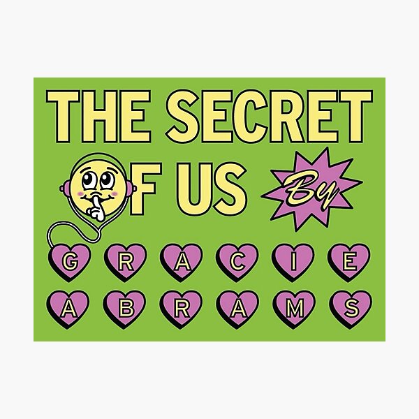 Item preview, the secret of us by gracie abrams designed and sold by brighter days inc..