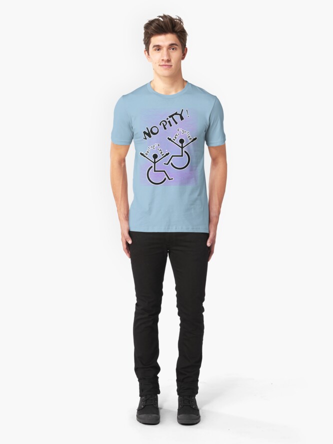 Alternate view of No Pity Slim Fit T-Shirt