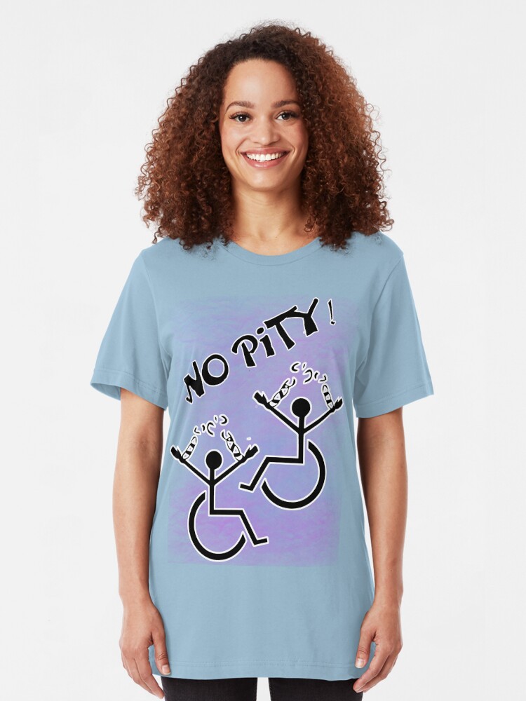 Alternate view of No Pity Slim Fit T-Shirt
