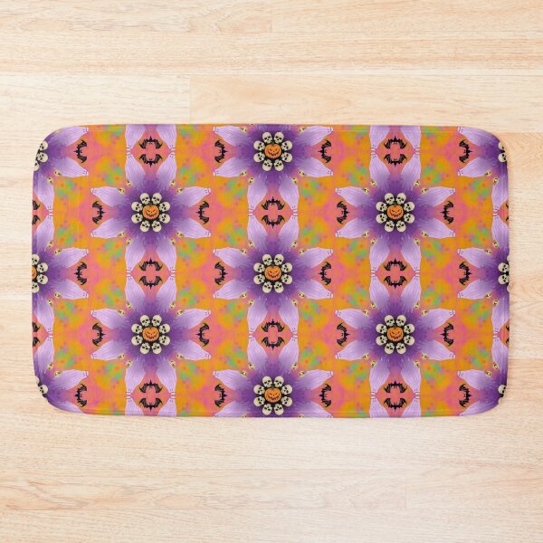 Item preview,  Candy orange Halloween mandala  designed and sold by Neophobia-art.