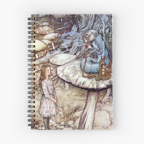 Item preview, Alice and the Caterpillar - Arthur Rackham designed and sold by forgottenbeauty.