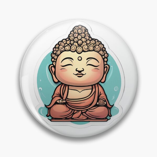 Item preview, Tiny painted Buddha  designed and sold by JIGUWORLD.