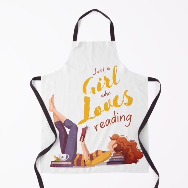 Item preview, Just a Girl Who Loves to Read designed and sold by Invisible-Cult.