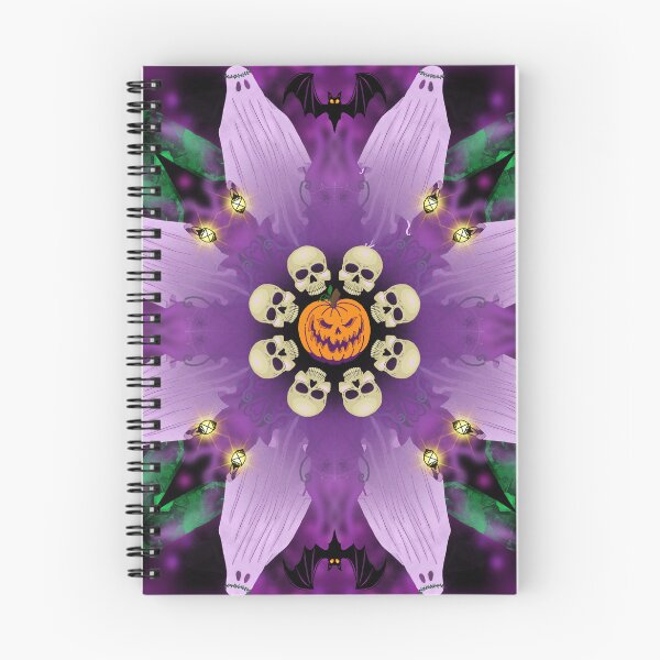 Item preview, Halloween mandala designed and sold by Neophobia-art.
