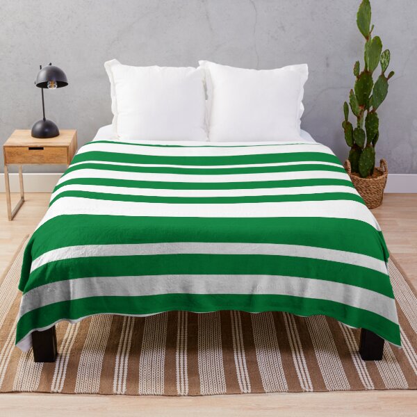 Item preview, Green White Striped Pattern Design designed and sold by signshirtz.