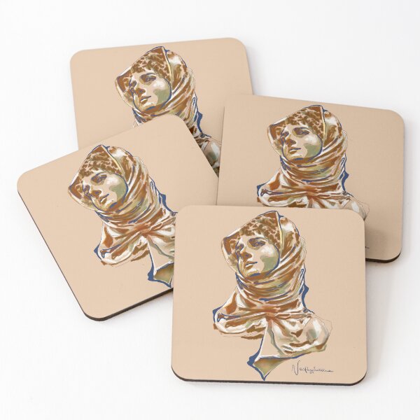 Item preview, The Draped Lady Portrait Study designed and sold by nellaquarelle.