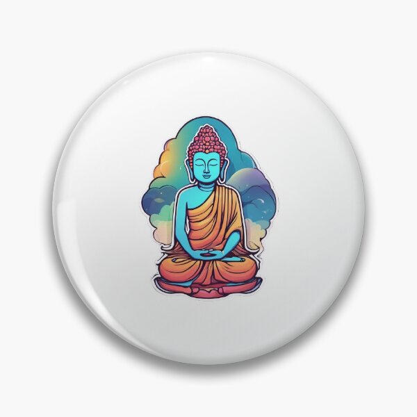 Item preview, Tiny painted Buddha  designed and sold by JIGUWORLD.