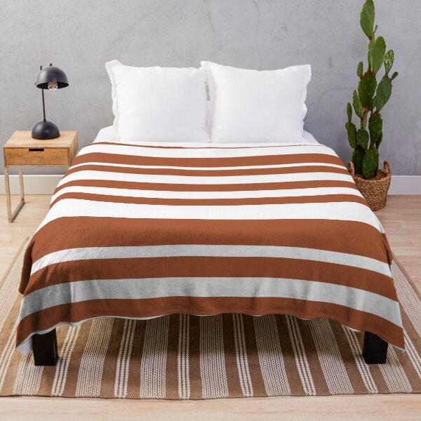Item preview, Brown And White Striped Pattern Design designed and sold by signshirtz.