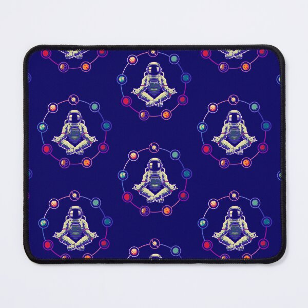 Item preview, Meditating Astronaut designed and sold by WoodburyLake.