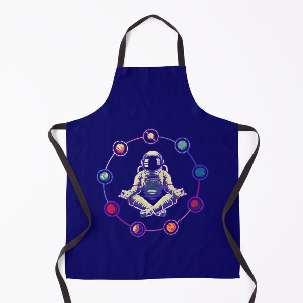 Item preview, Meditating Astronaut designed and sold by WoodburyLake.