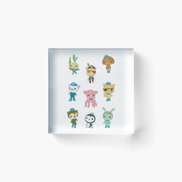 Item preview, The Octonauts Sticker Sheet designed and sold by Sunriya.