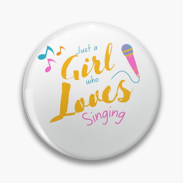 Item preview, Just a Girl Who Loves Singing  designed and sold by Invisible-Cult.