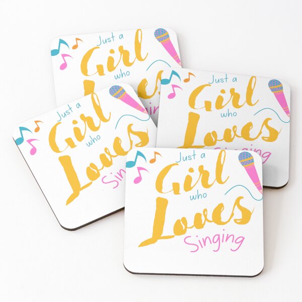 Item preview, Just a Girl Who Loves Singing  designed and sold by Invisible-Cult.