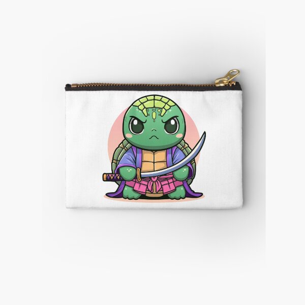 Item preview, Cute Samurai Turtle, turtle warrior, kawaii style illustration designed and sold by Dizartico.