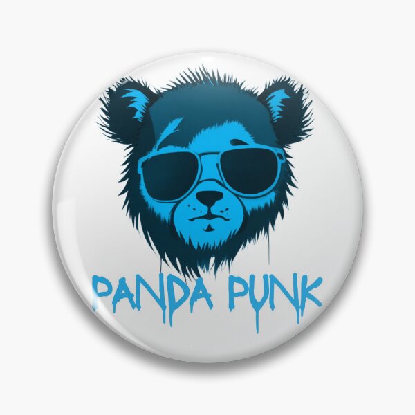 Item preview, Blue Panda Punk designed and sold by pUNKnown.