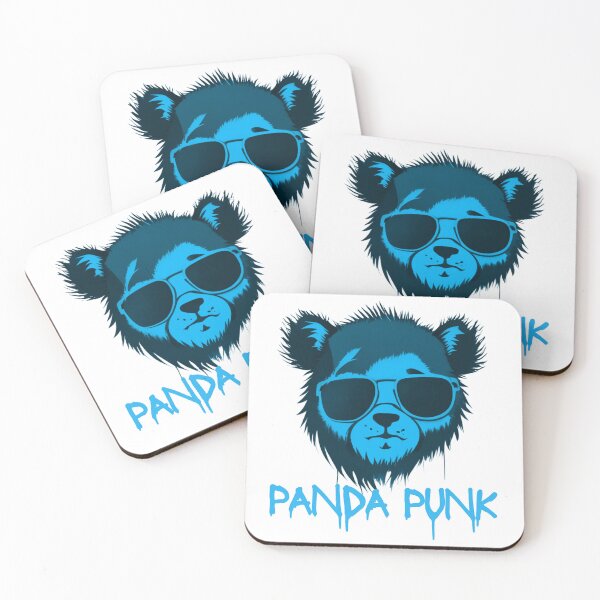 Item preview, Blue Panda Punk designed and sold by pUNKnown.