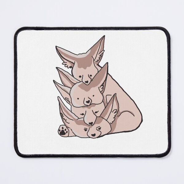 Item preview, Fennec fox tower designed and sold by DrawnbyMercy.