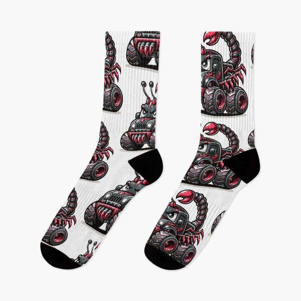 Item preview, Kawaii Scorpion Monster Truck designed and sold by Redblackman.