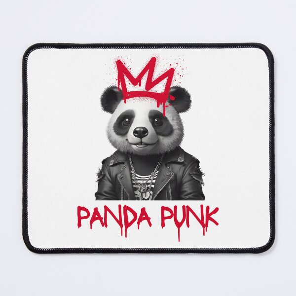 Item preview, Panda Punk King designed and sold by pUNKnown.