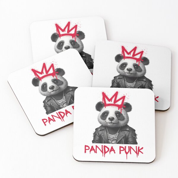 Item preview, Panda Punk King designed and sold by pUNKnown.