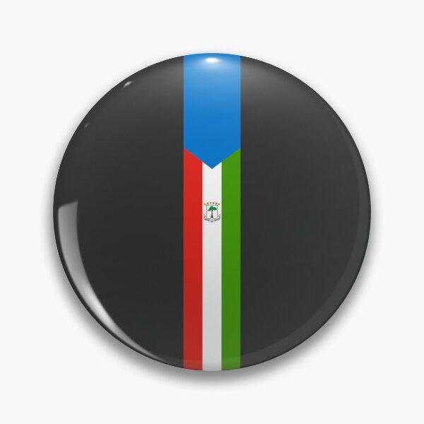 Item preview, Equatorial Guinea Stripe Flag designed and sold by Candie-Shop.