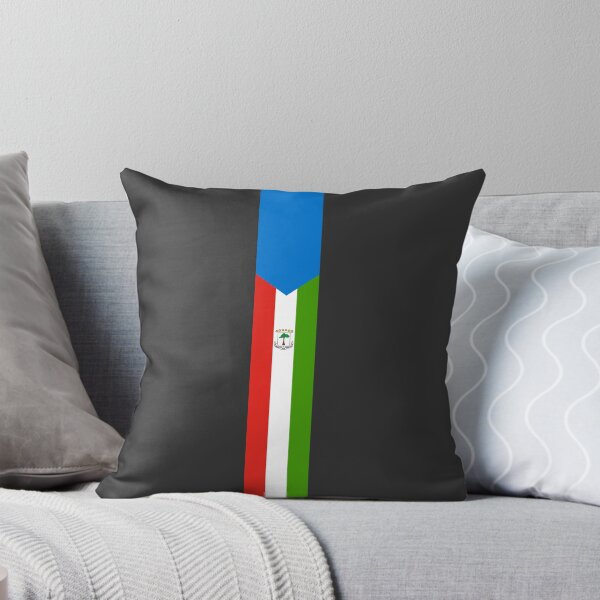 Item preview, Equatorial Guinea Stripe Flag designed and sold by Candie-Shop.