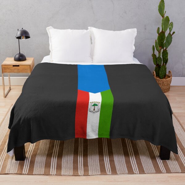 Item preview, Equatorial Guinea Stripe Flag designed and sold by Candie-Shop.