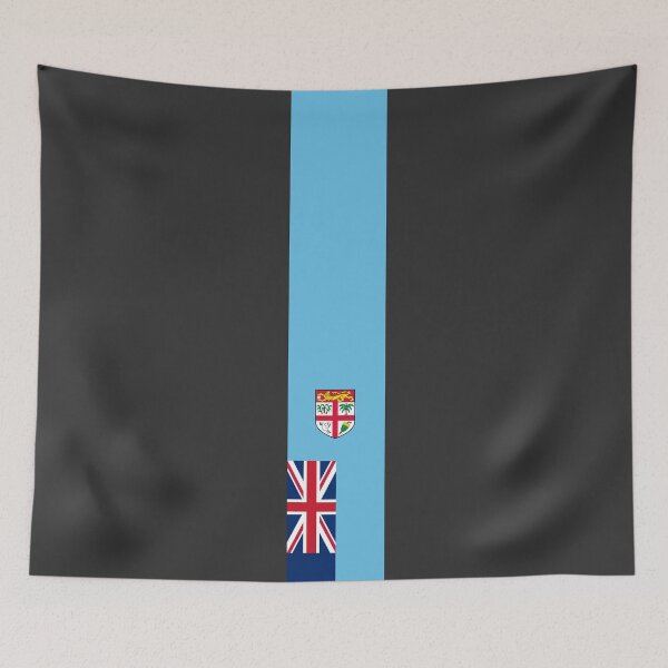 Item preview, Fiji Stripe Flag designed and sold by Candie-Shop.