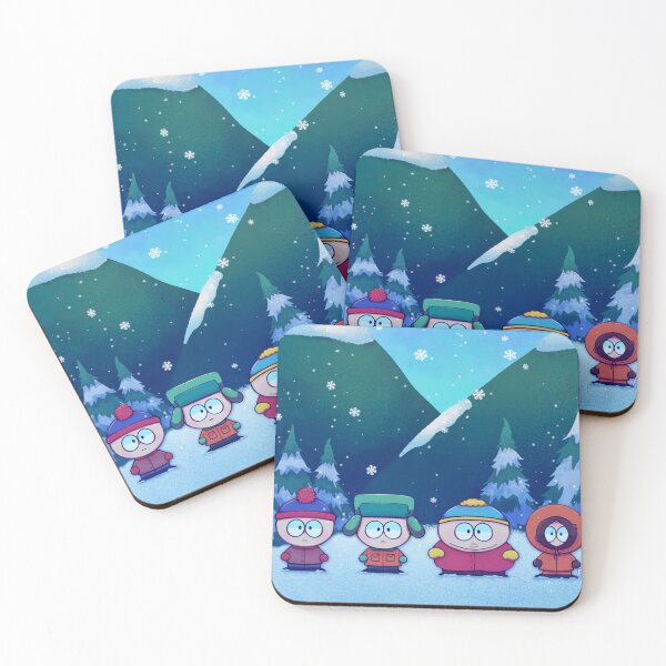 Item preview, South Park - Bus Stop designed and sold by frosting-kitty.
