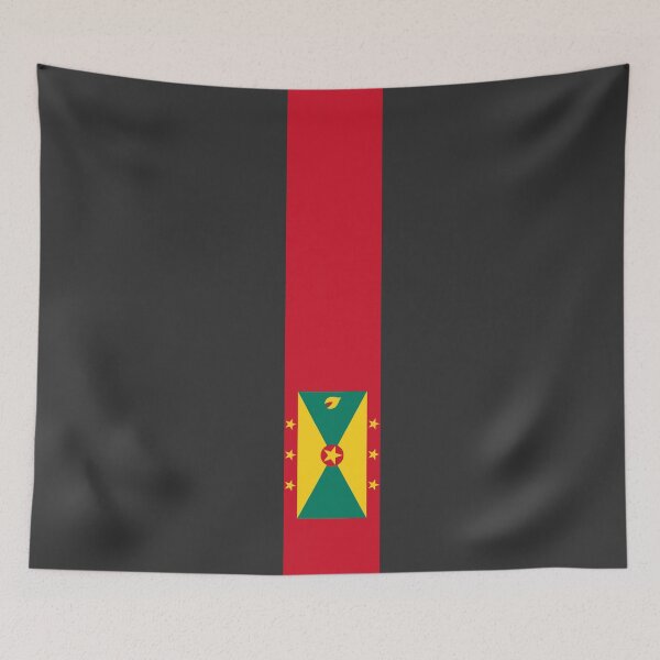 Item preview, Grenada Stripe Flag designed and sold by Candie-Shop.
