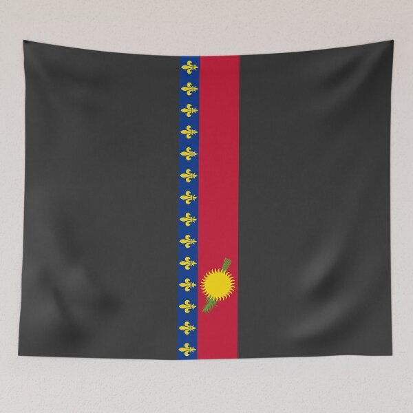 Item preview, Guadeloupe Stripe Flag designed and sold by Candie-Shop.