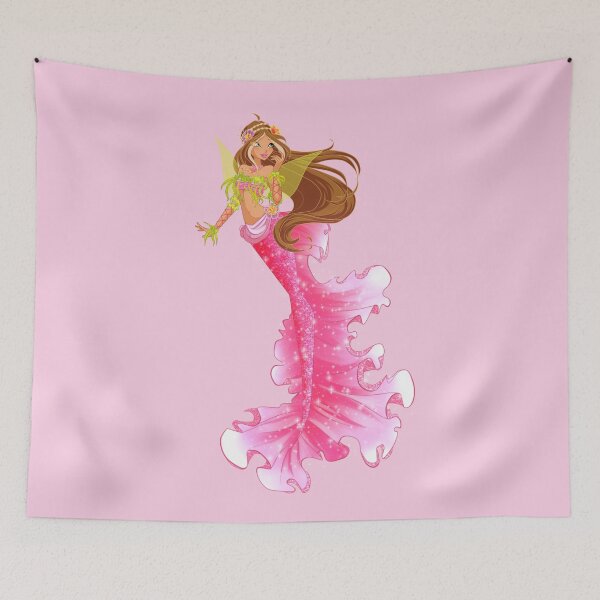 Item preview, Mermaid Flora; Pink designed and sold by Marco Bottiglieri.