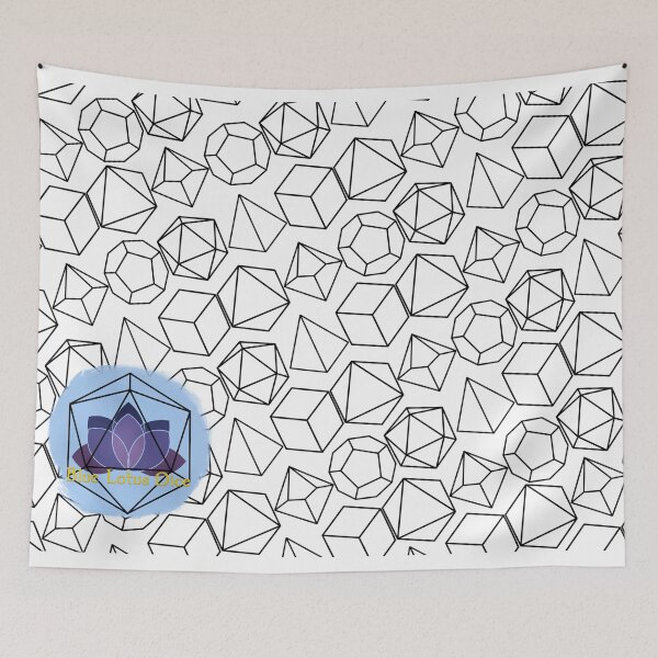 Item preview, Blue Lotus Dice Pattern designed and sold by BlueLotusDice.