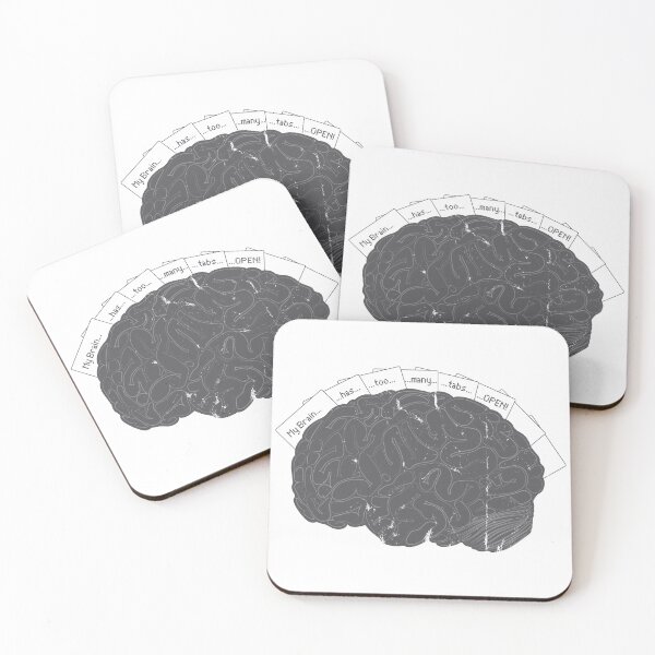 Item preview, My Brain Has Too Many Tabs Open  designed and sold by abramichellemorris.