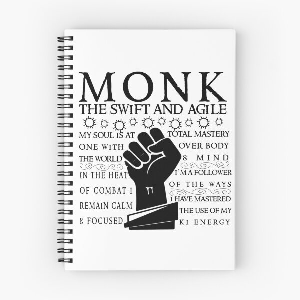 Item preview, Monk Phrases designed and sold by BlueLotusDice.